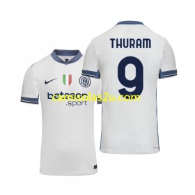 Camisolas de futebol Inter de Milão Marcus Thuram 9 Equipamento Alternativa 2024/25 Manga Curta